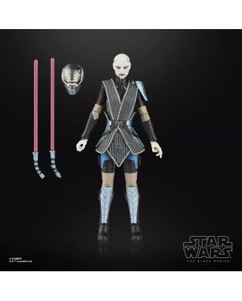 Figurine Asajj Ventress Bounty Hunter Black Series - vue d'ensemble collection