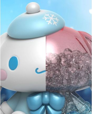 Figurine Cinnamoroll Snowy Dreams Series - vue de détail