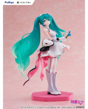 HATSUNE MIKU - Galaxy Live - Statuette Tenitol 21cm - vue de face