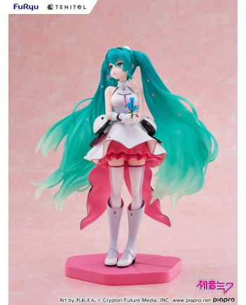 HATSUNE MIKU - Galaxy Live - Statuette Tenitol 21cm - vue de profil