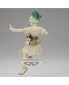 Figurine Senku Ishigami Dr. Stone - détail du sculpt et des finitions