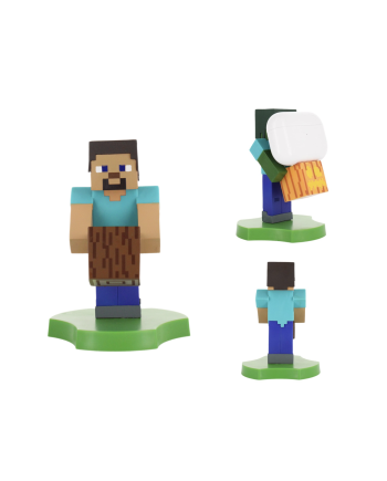 MINECRAFT - Steeve - Support Manette & Portable 'Holdem' - 11cm - vue principale