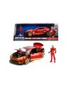 Figurine Iron Man Marvel sur 2016 Chevy Camaro SS échelle 1:24 par Jada Toys
