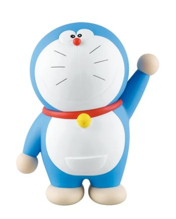 Statuette Doraemon First Appearance 7cm par Medicom Toy - vue de face