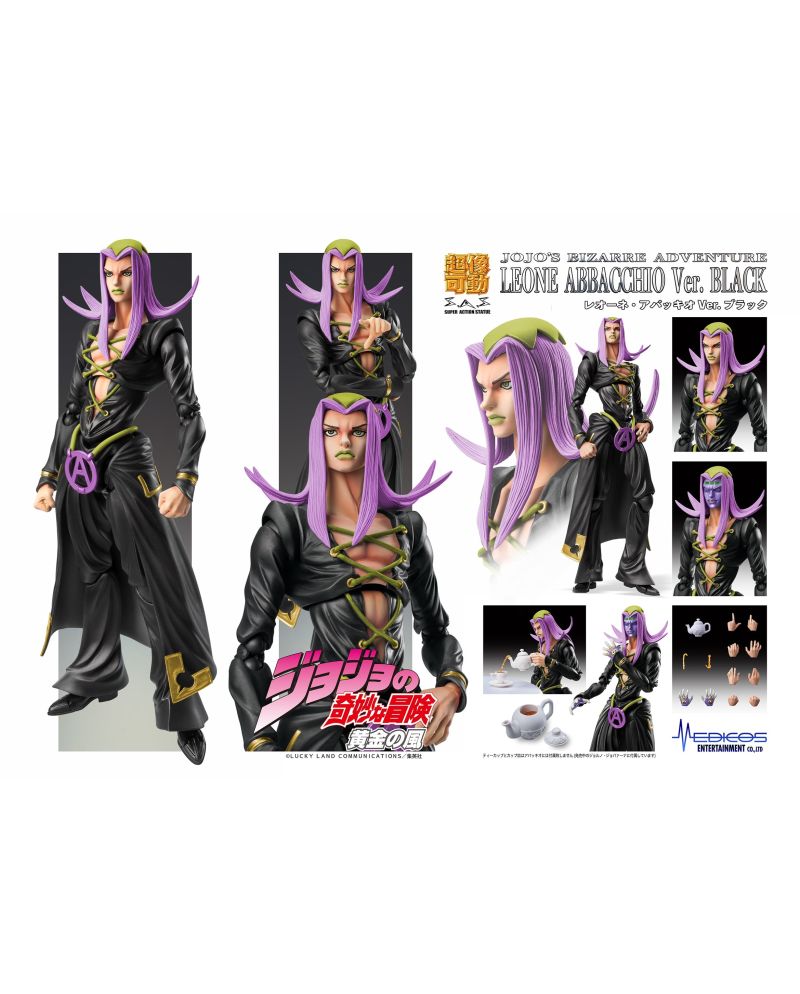 JOJO PART 5 - Abbacchio "Black version" - Figurine Big Chozokado 16cm - vue principale