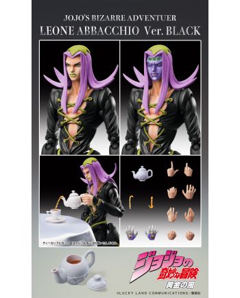 JOJO PART 5 - Abbacchio "Black version" - Figurine Big Chozokado 16cm - vue de profil