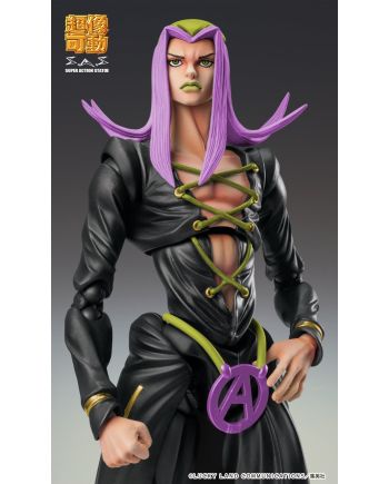 JOJO PART 5 - Abbacchio "Black version" - Figurine Big Chozokado 16cm - vue de dos