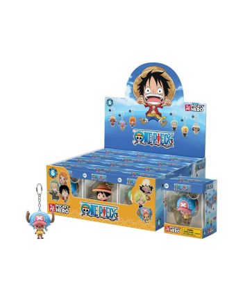 ONE PIECE - Pocket Hero - Assortiment 12 Porte-Clés WINDOW BOX 5.5cm - vue principale