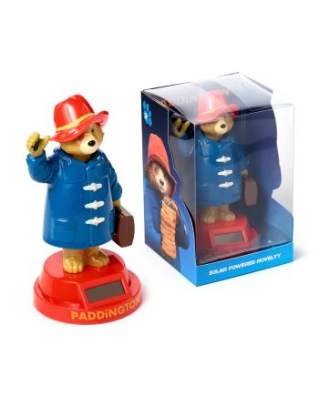 Figurine solaire Paddington 14,5 cm - vue de face