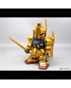 Figurine Gundam SD Hyakushiki Gold Ver. présentée sous un autre angle
