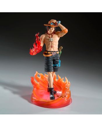 ONE PIECE - Portgas D. Ace - Figurine The Shukko Special 20cm - vue de profil