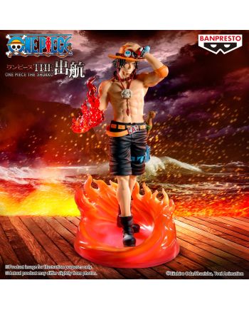 ONE PIECE - Portgas D. Ace - Figurine The Shukko Special 20cm - vue de detail
