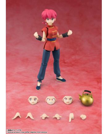 RANMA 1/2 - Ranma (Fille) - Figurine S.H. Figuarts 12cm - vue du packaging