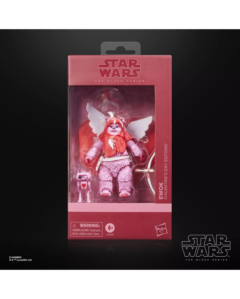STAR WARS - Ewok (Valentine's Day Edition) -Figurine Black Series 15cm - vue principale
