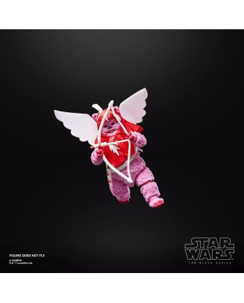 STAR WARS - Ewok (Valentine's Day Edition) -Figurine Black Series 15cm - vue de profil