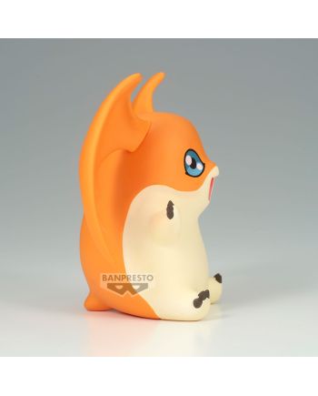 DIGIMON ADVENTURE - Patamon - Figurine Sofvimates 10cm - vue de profil