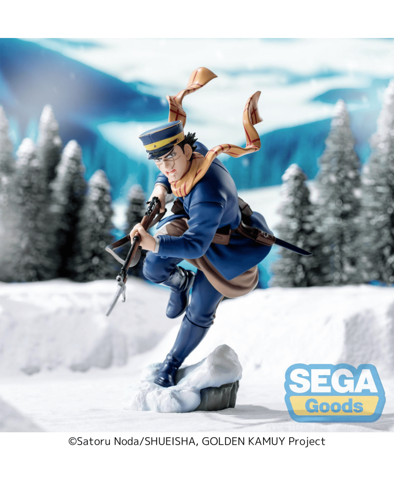 GOLDEN KAMUY - Saichi Sugimoto - Figurine Xross Link 13cm - vue principale