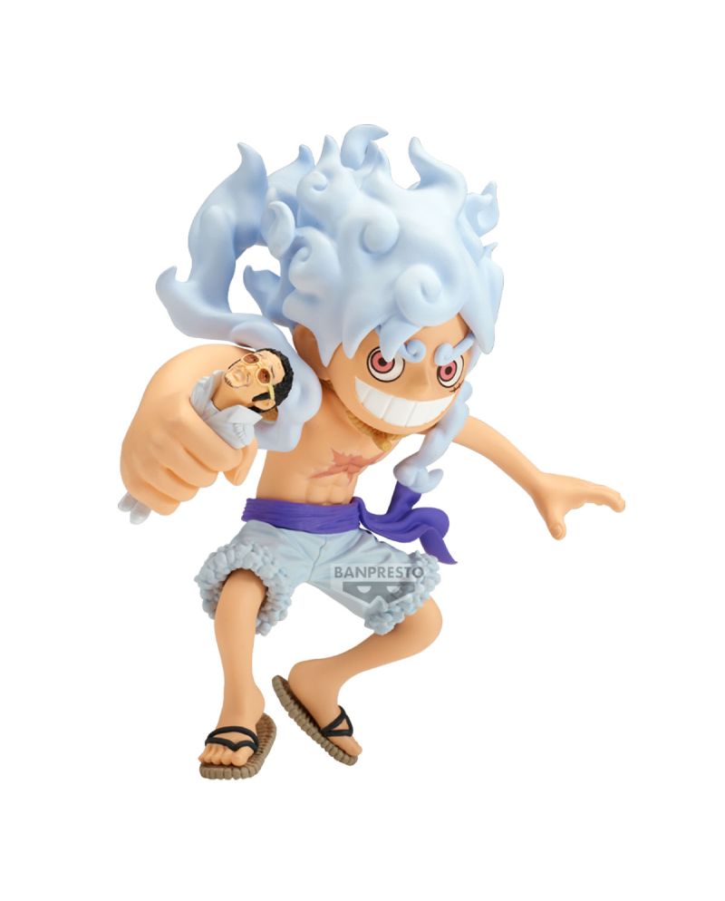 ONE PIECE - Luffy Gear 5 & Borsalino - Figurine Mega WCF 13cm - vue principale