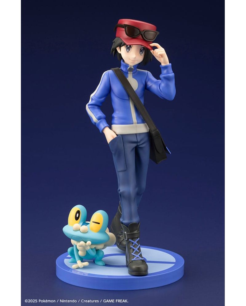 POKEMON - Kalem & Grenousse - Statuette ARTFXJ 1/8 20cm - vue principale