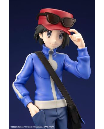 POKEMON - Kalem & Grenousse - Statuette ARTFXJ 1/8 20cm - vue de dos