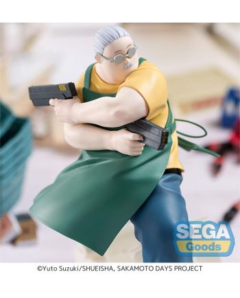 SAKAMOTO DAYS - Taro Sakamoto - Figurine Luminasta 21cm - vue de dos