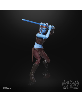 STAR WARS 3 - Aayla Secura - Figurine Black Series 15cm - vue principale