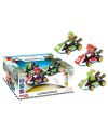 Multipack Mario Kart 3 voitures Pull Back Action Mario, Luigi, Yoshi - vue d'ensemble