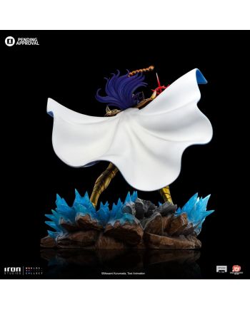 SAINT SEIYA - Scorpio Milo - Statuette Art Scale 1/10 23.6cm - vue de profil