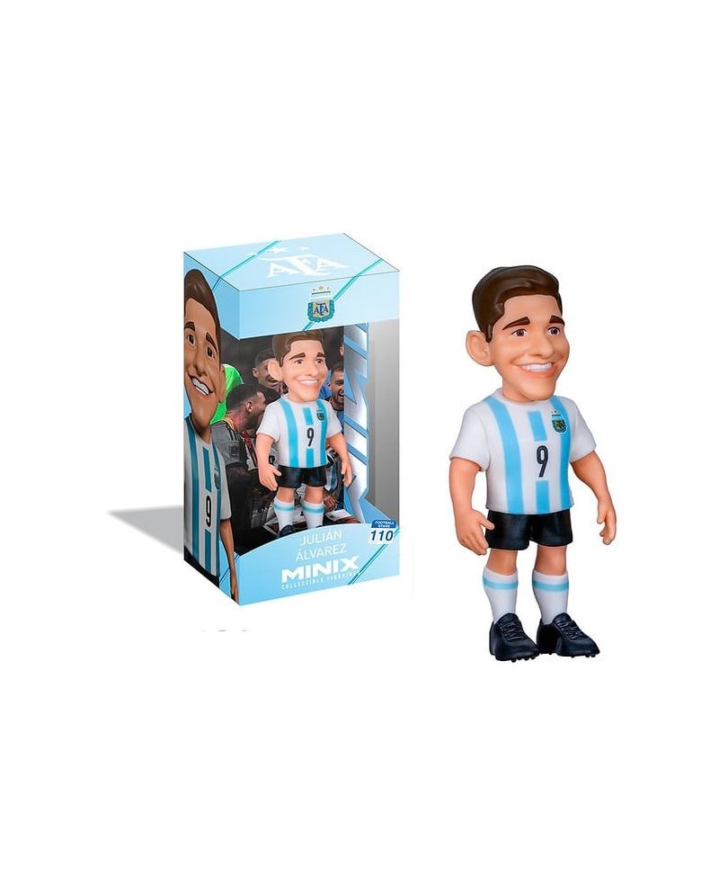 Figurine Minix Alvarez Argentine 12cm collection Coupe du Monde de football