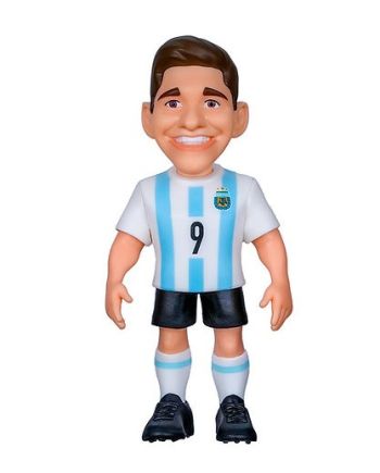 Détail et finitions de la figurine Minix Alvarez Argentine football