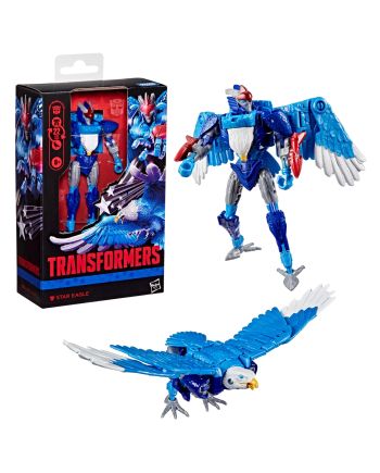 Figurine Transformers Star Eagle Deluxe Class 11cm - vue de face