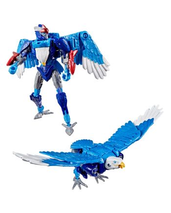 Figurine Transformers Star Eagle Deluxe Class 11cm - vue de profil