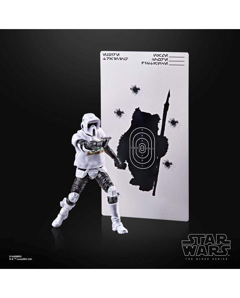 STAR WARS - Scout Trooper "May the 4th be.." - Fig. Black Series 15cm - vue principale