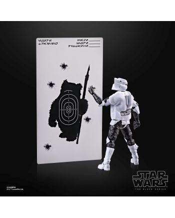 STAR WARS - Scout Trooper "May the 4th be.." - Fig. Black Series 15cm - vue de profil
