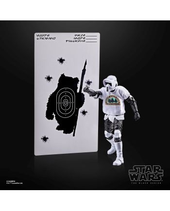 STAR WARS - Scout Trooper "May the 4th be.." - Fig. Black Series 15cm - vue de dos