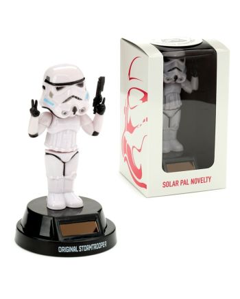 STAR WARS - Stormtrooper Signe Peace - Figurine Solaire 13cm - vue principale