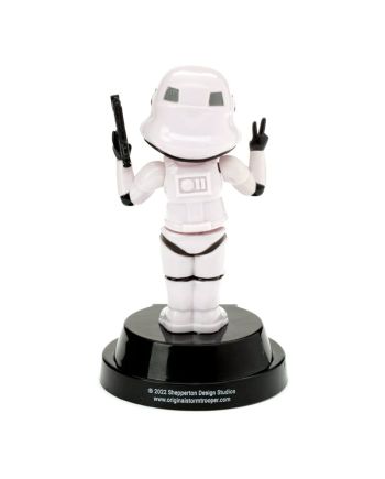 STAR WARS - Stormtrooper Signe Peace - Figurine Solaire 13cm - vue de dos