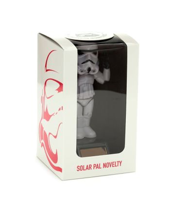 STAR WARS - Stormtrooper Signe Peace - Figurine Solaire 13cm - vue du packaging