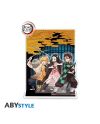 Diorama acrylique Demon Slayer ABYstyle représentant le groupe - vue de face