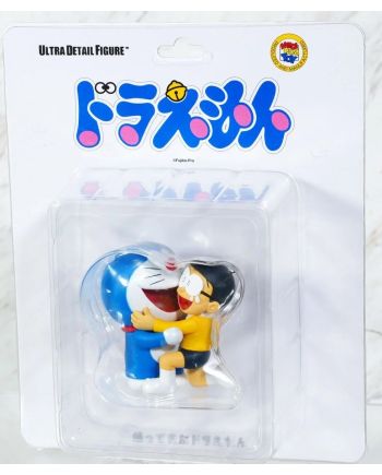 DORAEMON - Kaettekita Doraemon - Set 2 Statuette 6cm - vue de face