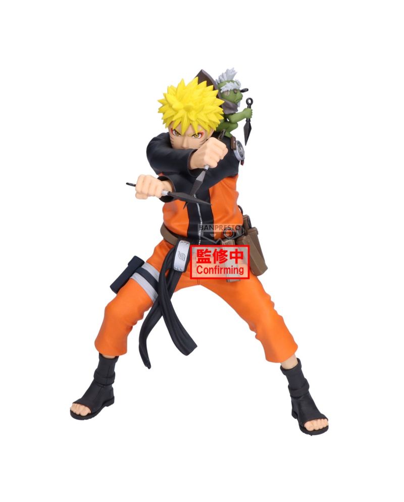 Figurine Naruto Uzumaki Grandista 22 cm Banpresto - vue de face