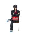 Figurine Gintama Shinsuke Takasugi Desk Figure 15cm Banpresto - vue de face