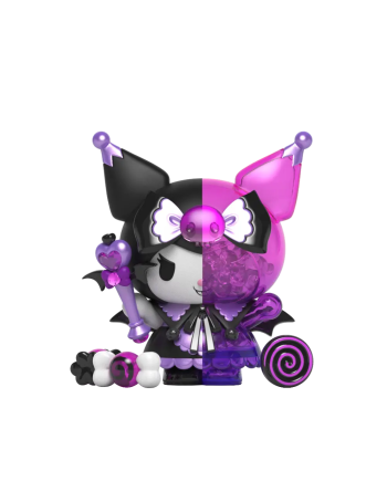 Figurine Kuromi Spooky Hello Kitty Fun Series 15cm vue de face