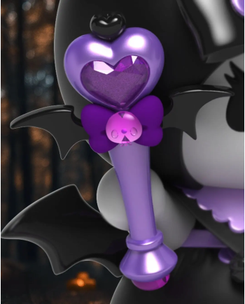 Figurine Kuromi Spooky Hello Kitty Fun Series 15cm vue arrière