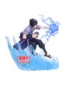 NARUTO SHIPPUDEN - Sasuke Uchiha - Figurine Combination Battle 14cm - vue de face