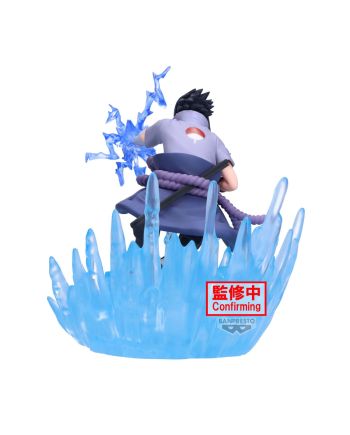 NARUTO SHIPPUDEN - Sasuke Uchiha - Figurine Combination Battle 14cm - vue de dos