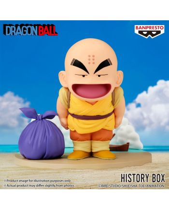 DRAGON BALL - Krillin - Figurine History Box 10cm - vue du packaging