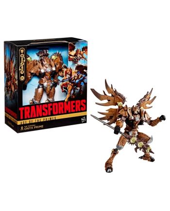 Figurine Transformers Onyx Prime Age of the Primes 19cm - vue de face