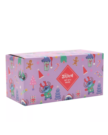 STITCH & ANGEL - Merry Everything - Set of 2 Colored Mugs