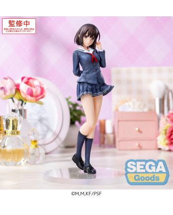 Figurine Megumi Kato Luminasta 22cm - Saekano The Movie - détail du visage